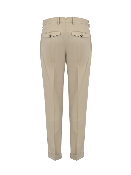 Pantalone in misto lana con pinces Beige Freddo PT TORINO | RFZAZ40FWD MA270040